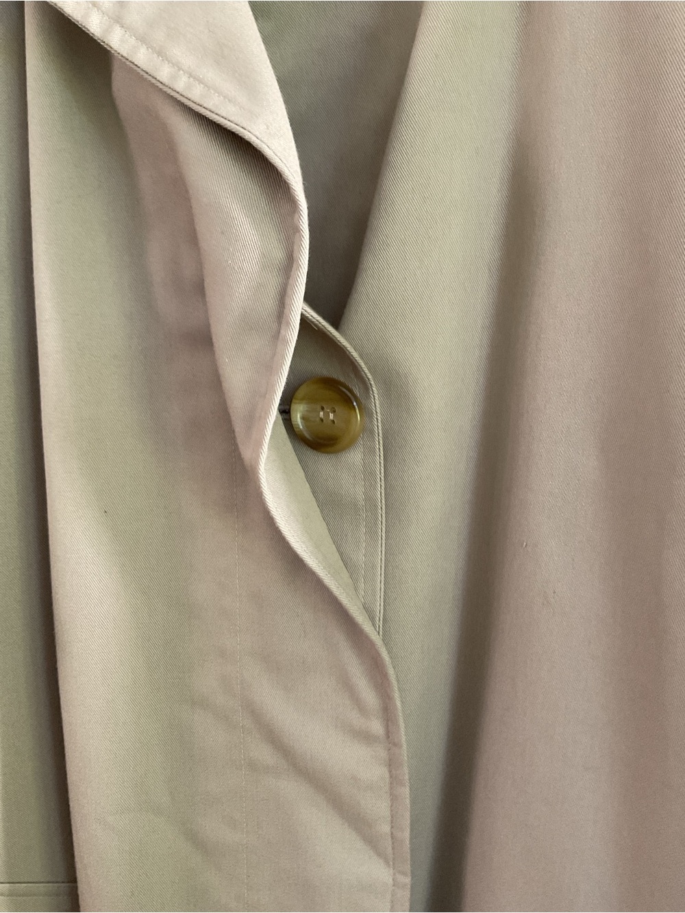 Vintage Burberrys London Nova Check Lined Belted Car Coat UK 12 - Picture 5 of 11